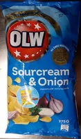 Mängden socker i OLW Sourcream & Onion