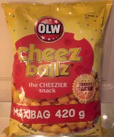 Mängden socker i Cheez ballz