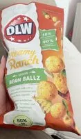Mängden socker i Vegan Bean Ballz - Creamy Ranch