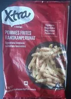 Mängden socker i Poimutetut ranskanperunat