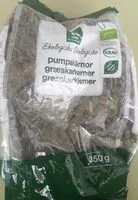 Mängden socker i Økologiske græskerkerner