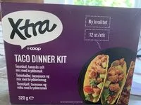 Mängden socker i taco dinner kit