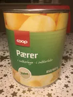 Mängden socker i Hermetiske Pærer i sukkerlake