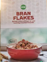 Mängden socker i coop BRAN FLAKES