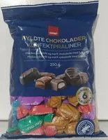 Mängden socker i Fyllte Skjokolader