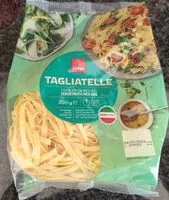 Mängden socker i Tagliatelle, fersk