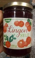 Mängden socker i Lingon sylt