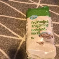 Mängden socker i Fruktmüsli