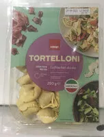 Mängden socker i Tortellini med lufttørket skinke