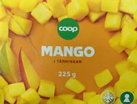 Mängden socker i Mango i tärningar