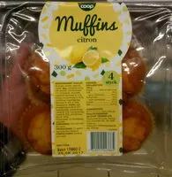 Mängden socker i Coop Muffins citron
