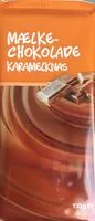 Mängden socker i Maelke chokolade karamelknas