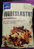 Mängden socker i Чипсы из корнеплодов