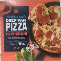 Mängden socker i American Style Deep Pan Pizza Pepperoni