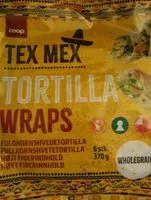Mängden socker i Tex Mex Tortilla wraps