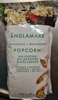 Mängden socker i Ekologiska popcorn majskorn