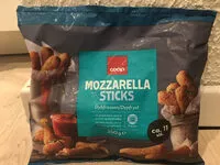Mängden socker i Mozzarella sticks