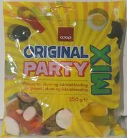 Mängden socker i Original Party Mix