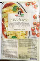 Mängden socker i Cannelloni Ricotta & Spenat