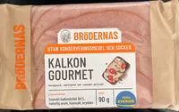 Mängden socker i Kalkon gourmet