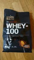 Mängden socker i Whey-100 Chocolate Peanut Butter