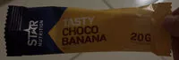 Mängden socker i Tasty choco banana, protein bar