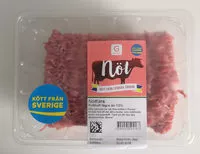 Mängden socker i Nöt