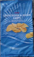 Mängden socker i Eldorado Sourcream & Onion chips