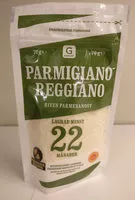 Mängden socker i Parmigiano Reggiano