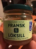 Mängden socker i Fransk Loksill