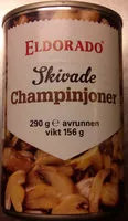 Mängden socker i Eldorado Skivade Champinjoner