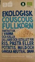 Mängden socker i Couscous complet bio
