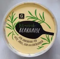 Mängden socker i Klassisk Bearnaise