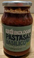 Mängden socker i Ekologisk Pastasås Basilico