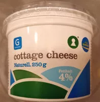 Mängden socker i Garant Cottage Cheese Naturell