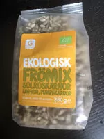 Mängden socker i Ekogisk frömix