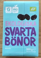 Mängden socker i Ekologiska svarta bönor