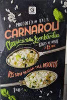 Mängden socker i Carnaroli