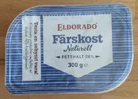 Mängden socker i Färskost Naturell