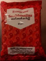 Mängden socker i Eldorado Snabbnudlar med smak av biff