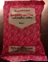 Mängden socker i Eldorado Snabbnudlar med smak av räkor