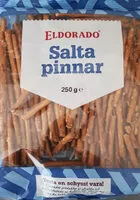 Mängden socker i Salta pinnar