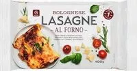 Mängden socker i Bolognese Lasagne Al Forno