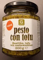 Mängden socker i Pesto con tofu