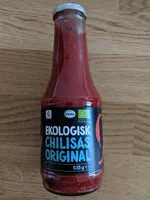 Mängden socker i Ekologisk Chilisås Original