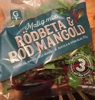 Mängden socker i Rödbeta & röd mangold