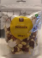 Mängden socker i Nötmix