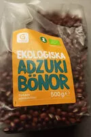 Mängden socker i Adzukibönor