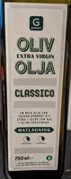 Mängden socker i Extra Virgin Olivolja Classico