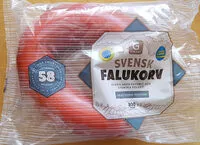 Mängden socker i Svensk Falukorv